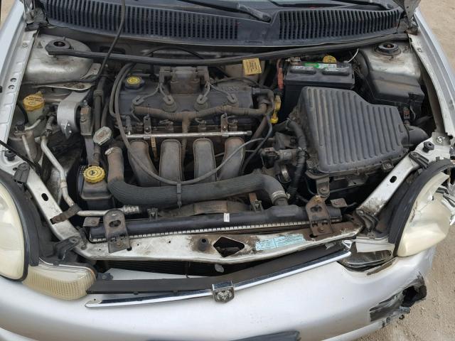 1B3ES46C21D283926 - 2001 DODGE NEON SE GRAY photo 7