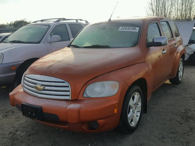 3GNDA23D97S544614 - 2007 CHEVROLET HHR LT ORANGE photo 2