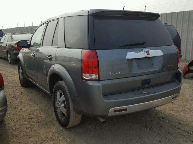 5GZCZ33Z67S880620 - 2007 SATURN VUE HYBRID GRAY photo 3