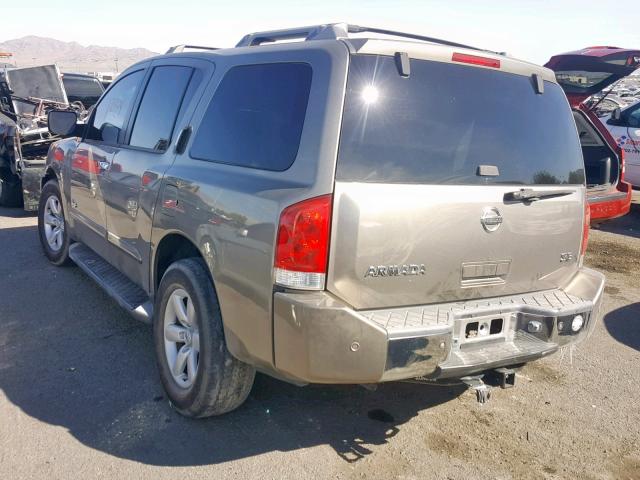 5N1AA08A46N717474 - 2006 NISSAN ARMADA SE BEIGE photo 3