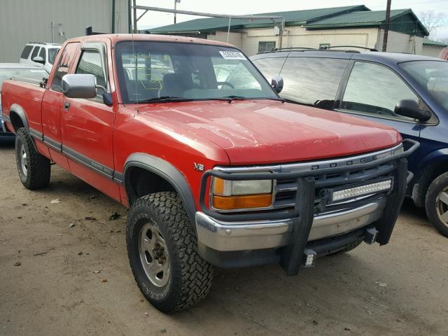 1B7GG23Y6SS135918 - 1995 DODGE DAKOTA RED photo 1