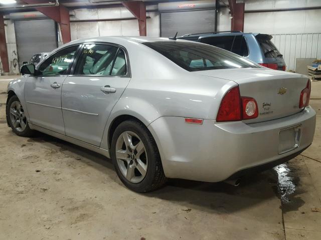 1G1ZC5E02A4110474 - 2010 CHEVROLET MALIBU 1LT SILVER photo 3