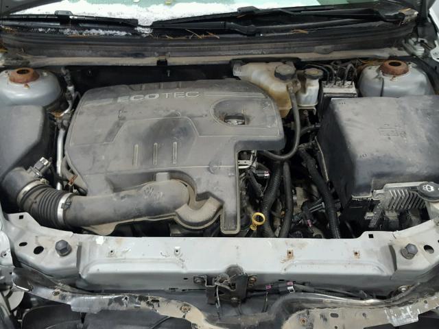 1G1ZC5E02A4110474 - 2010 CHEVROLET MALIBU 1LT SILVER photo 7