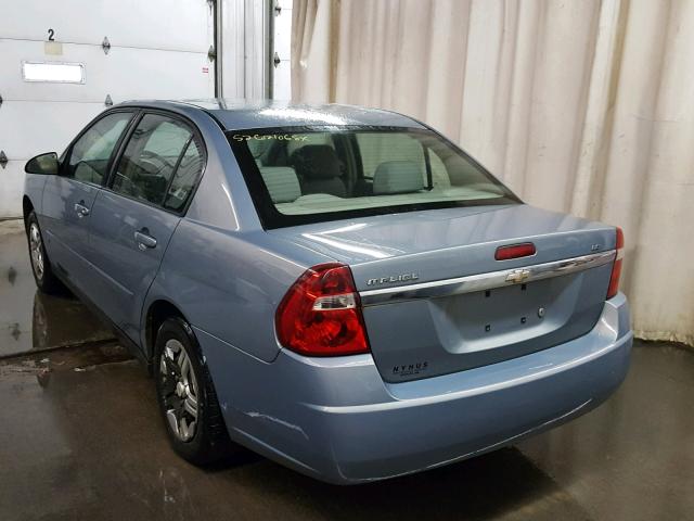 1G1ZS58F87F247614 - 2007 CHEVROLET MALIBU LS 蓝色 照片 3