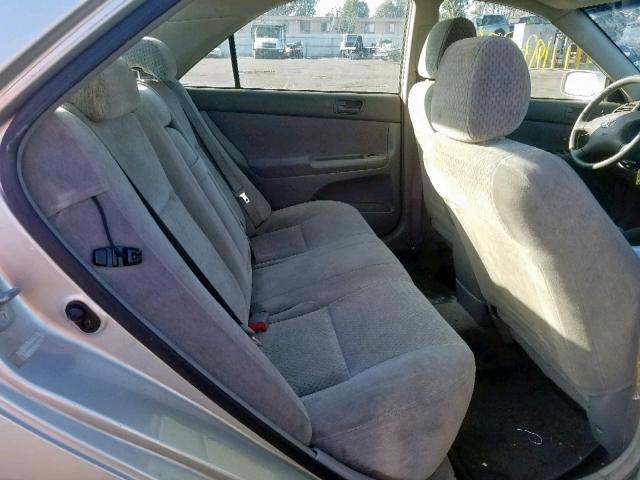 JTDBE32K930147576 - 2003 TOYOTA CAMRY LE SILVER photo 6