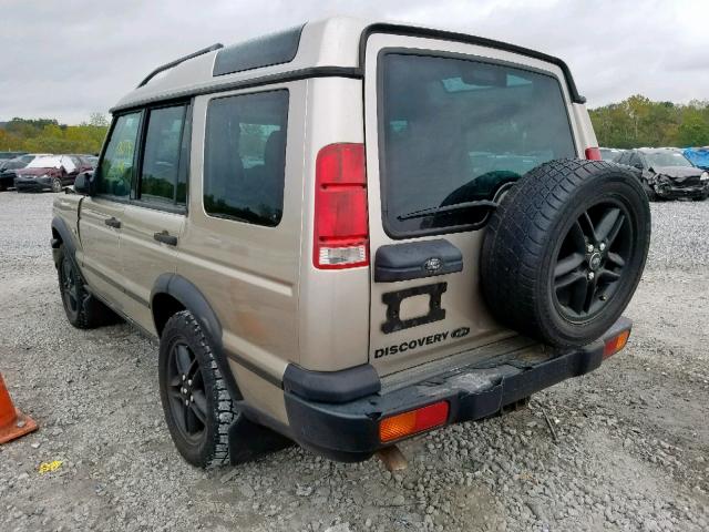 SALTY12462A743909 - 2002 LAND ROVER DISCOVERY TAN photo 3