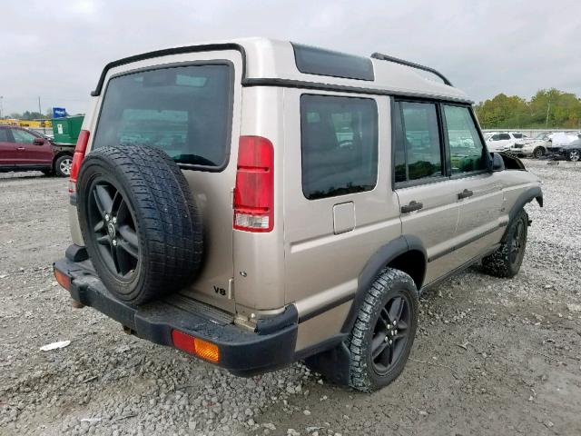 SALTY12462A743909 - 2002 LAND ROVER DISCOVERY TAN photo 4
