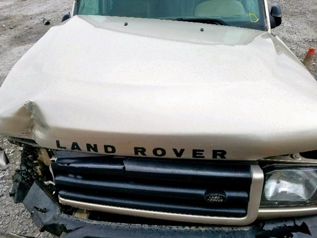 SALTY12462A743909 - 2002 LAND ROVER DISCOVERY TAN photo 7