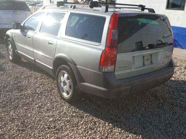 YV1SZ59H741128766 - 2004 VOLVO XC70 GRAY photo 3