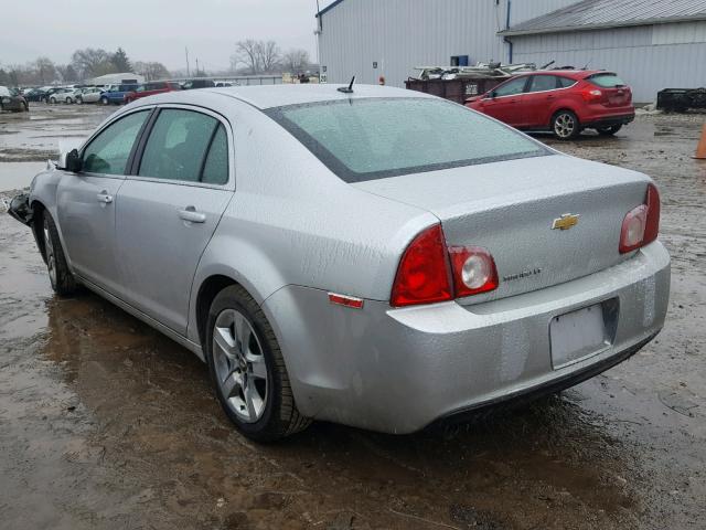 1G1ZC5EB4AF290398 - 2010 CHEVROLET MALIBU 1LT 银色 照片 3