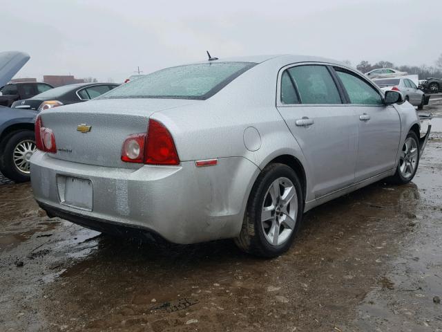 1G1ZC5EB4AF290398 - 2010 CHEVROLET MALIBU 1LT 银色 照片 4