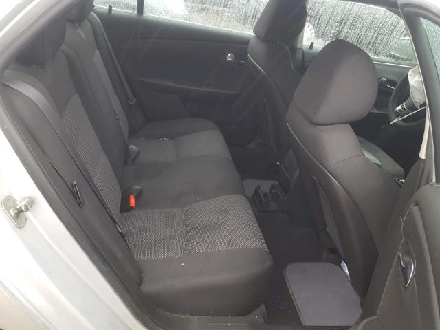 1G1ZC5EB4AF290398 - 2010 CHEVROLET MALIBU 1LT 银色 照片 6