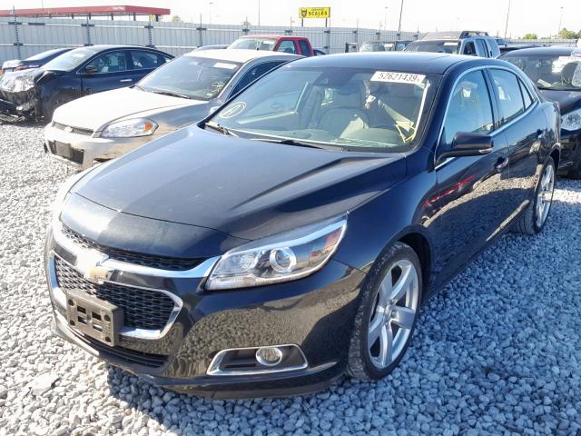 1G11G5SX4FF103394 - 2015 CHEVROLET MALIBU LTZ შავი ფოტო 2