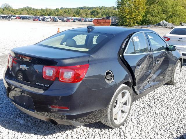 1G11G5SX4FF103394 - 2015 CHEVROLET MALIBU LTZ შავი ფოტო 4