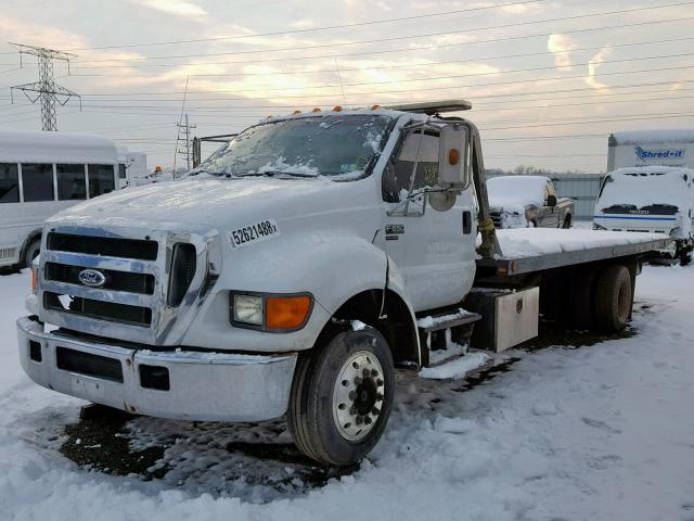 3FRWF65B87V515936 - 2007 FORD F650 SUPER WHITE photo 2