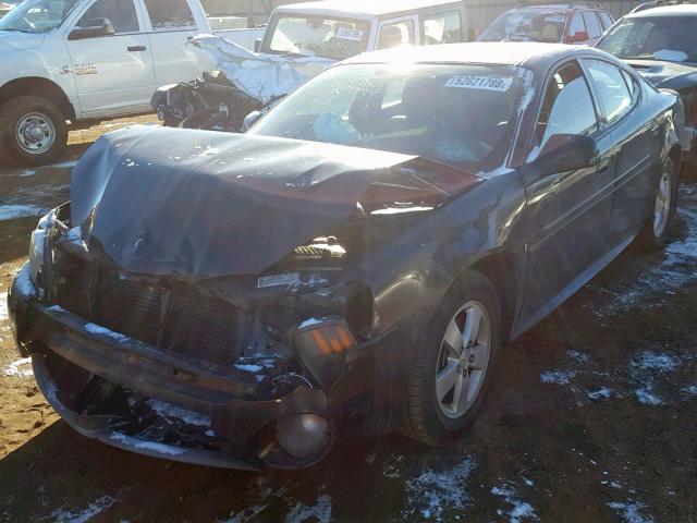 2G2WP552271160106 - 2007 PONTIAC GRAND PRIX BLACK photo 2