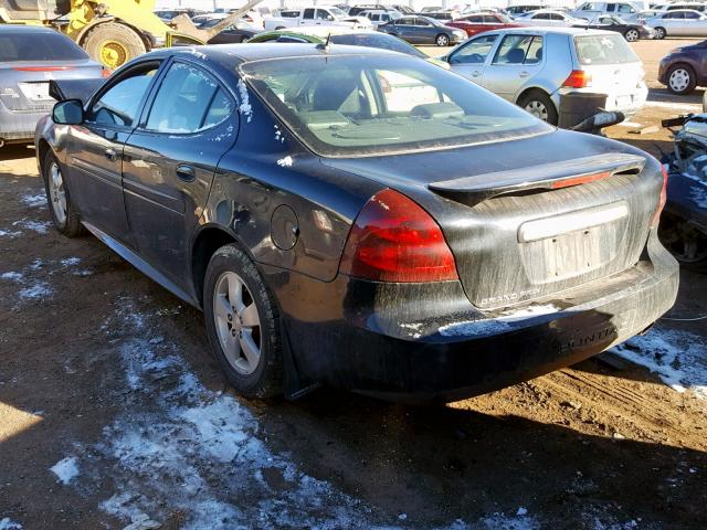 2G2WP552271160106 - 2007 PONTIAC GRAND PRIX BLACK photo 3