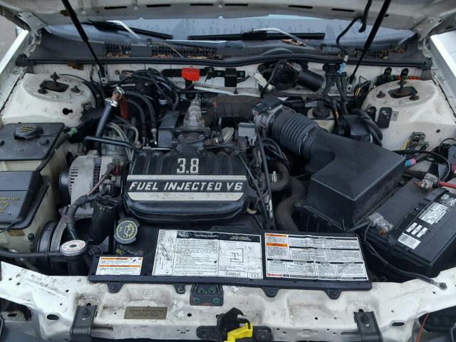 1FACP5042NA242885 - 1992 FORD TAURUS L WHITE photo 7