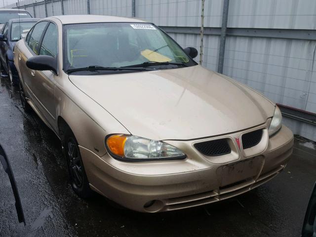 1G2NE52E05M104988 - 2005 PONTIAC GRAND AM S GOLD photo 1