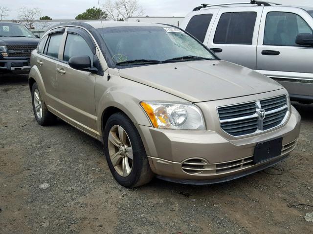 1B3CB4HA6AD571502 - 2010 DODGE CALIBER SX GOLD photo 1