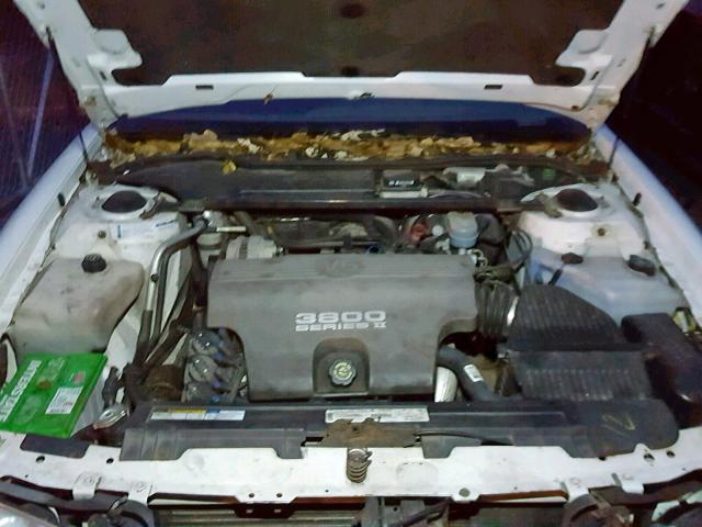 1G2HX52K6VH260197 - 1997 PONTIAC BONNEVILLE WHITE photo 7