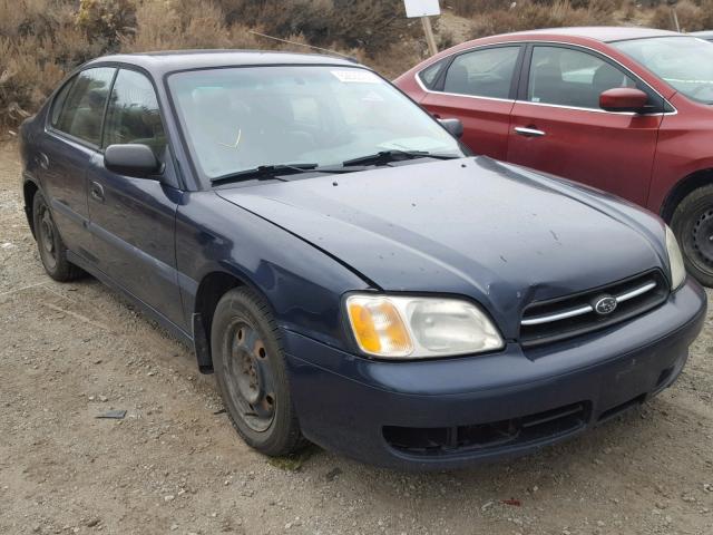 4S3BE6352Y7215239 - 2000 SUBARU LEGACY L BLUE photo 1