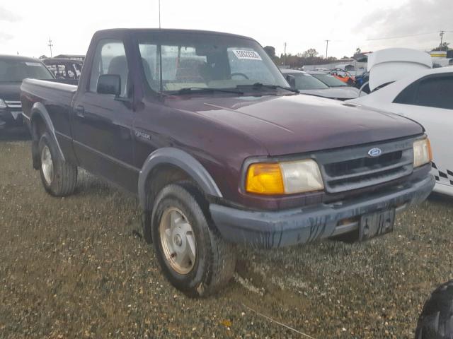 1FTCR11X2RUB07254 - 1994 FORD RANGER RED photo 1