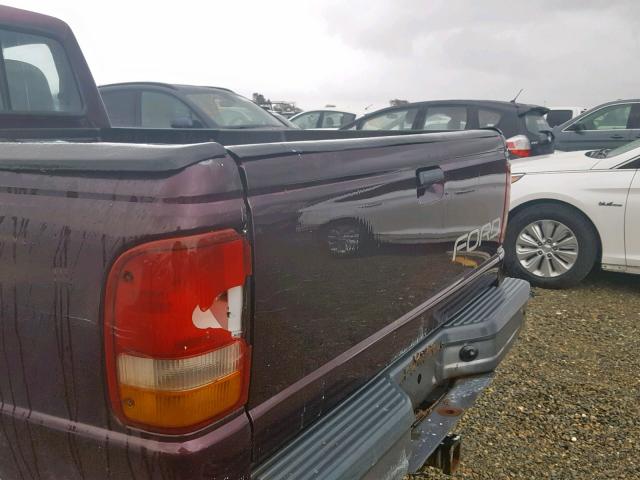 1FTCR11X2RUB07254 - 1994 FORD RANGER RED photo 9