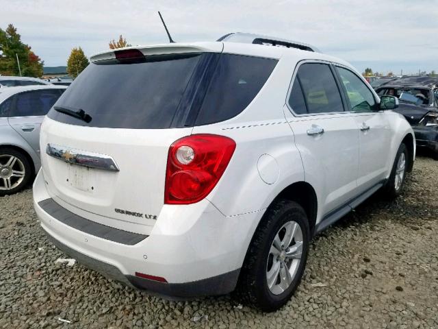 2GNFLGEK2D6337505 - 2013 CHEVROLET EQUINOX WHITE photo 4