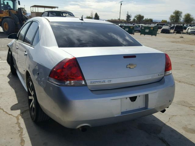 2G1WB5E39E1107055 - 2014 CHEVROLET IMPALA LIM SILVER photo 3