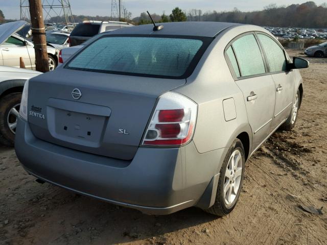 3N1AB61E78L746426 - 2008 NISSAN SENTRA 2.0 GRAY photo 4