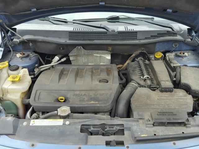 1B3HB48B57D203156 - 2007 DODGE CALIBER SX BLUE photo 7