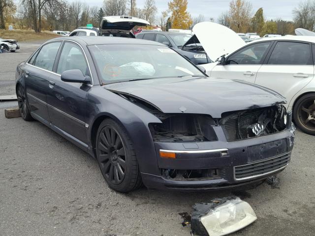 WAUML44E24N016213 - 2004 AUDI A8 L QUATT GRAY photo 1