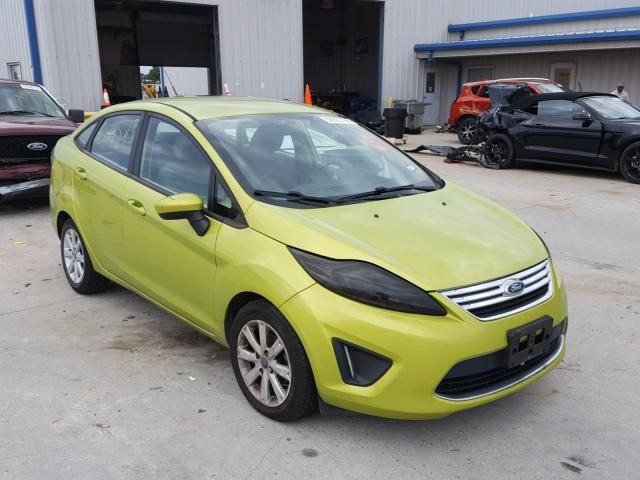 3FADP4BJ4BM239227 - 2011 FORD FIESTA SE GREEN photo 1