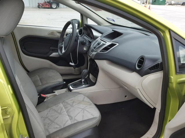 3FADP4BJ4BM239227 - 2011 FORD FIESTA SE GREEN photo 5