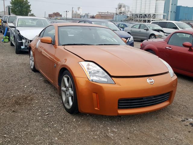 JN1AZ34E23T020063 - 2003 NISSAN 350Z COUPE ORANGE photo 1