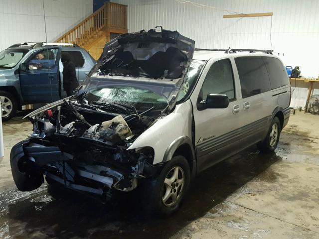 1GMDX03EX4D223676 - 2004 PONTIAC MONTANA SILVER photo 2