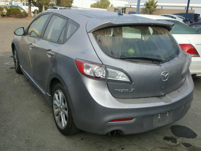 JM1BL1H66A1282994 - 2010 MAZDA 3 S SILVER photo 3