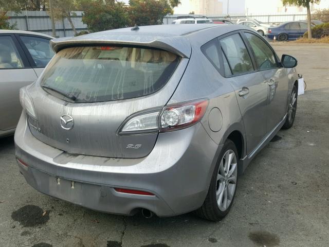 JM1BL1H66A1282994 - 2010 MAZDA 3 S SILVER photo 4