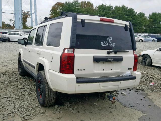 1J8HG48PX7C695015 - 2007 JEEP COMMANDER 白色 照片 3