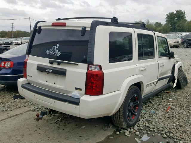 1J8HG48PX7C695015 - 2007 JEEP COMMANDER 白色 照片 4