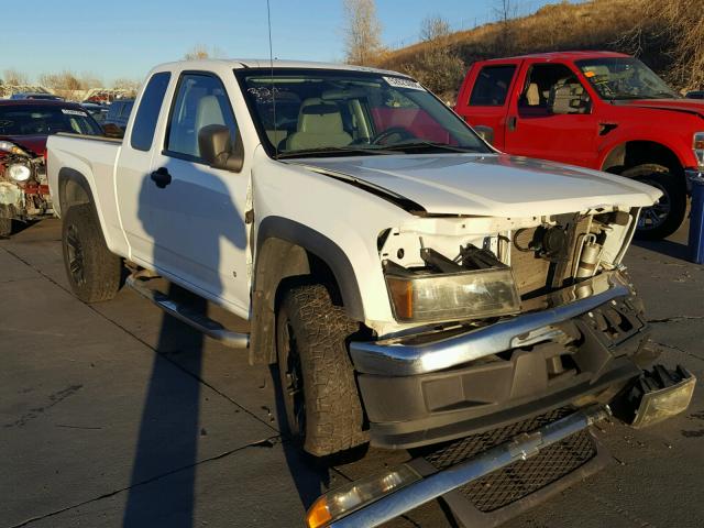 1GCDT19E278225707 - 2007 CHEVROLET COLORADO WHITE photo 1