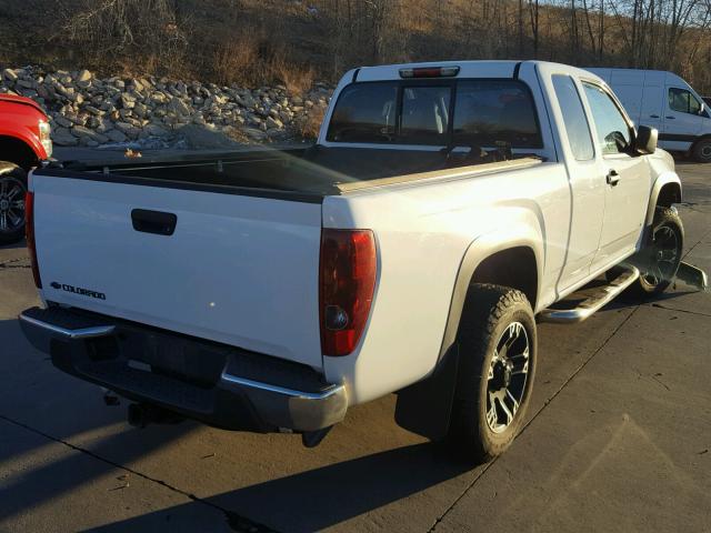 1GCDT19E278225707 - 2007 CHEVROLET COLORADO WHITE photo 4