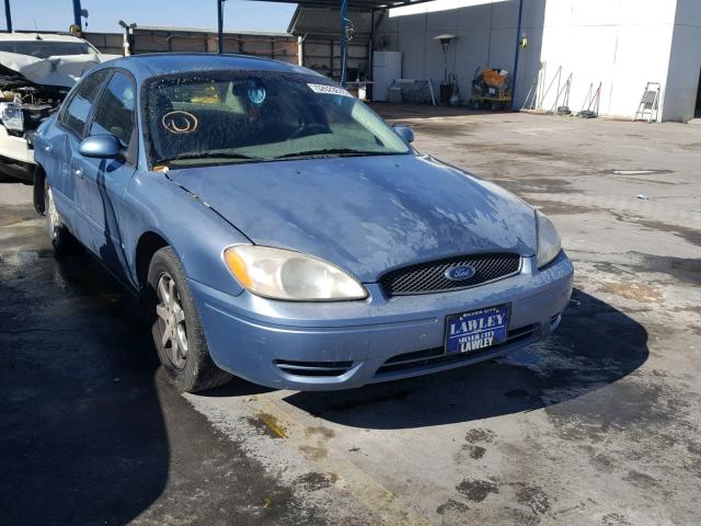 1FAFP56U26A243895 - 2006 FORD TAURUS SEL BLUE photo 1