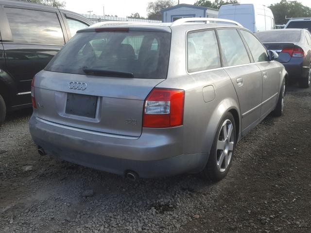 WAUVT68E62A246111 - 2002 AUDI A4 3.0 AVA BROWN photo 4