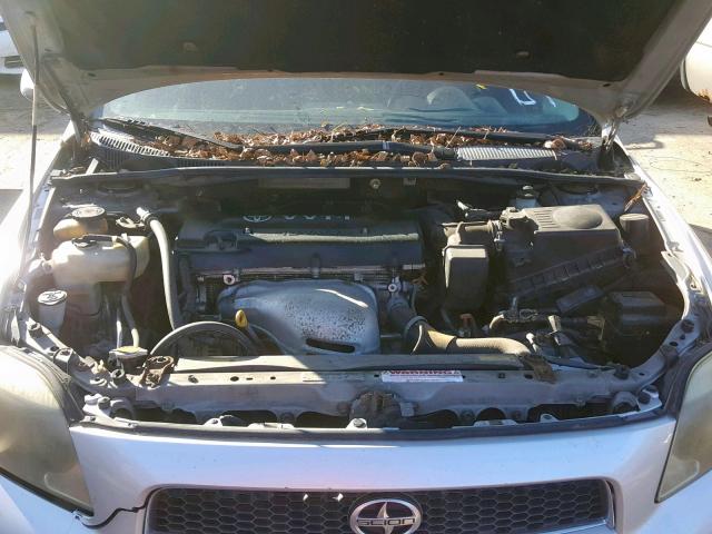 JTKDE177860076174 - 2006 TOYOTA SCION TC ვერცხლისფერი ფოტო 7