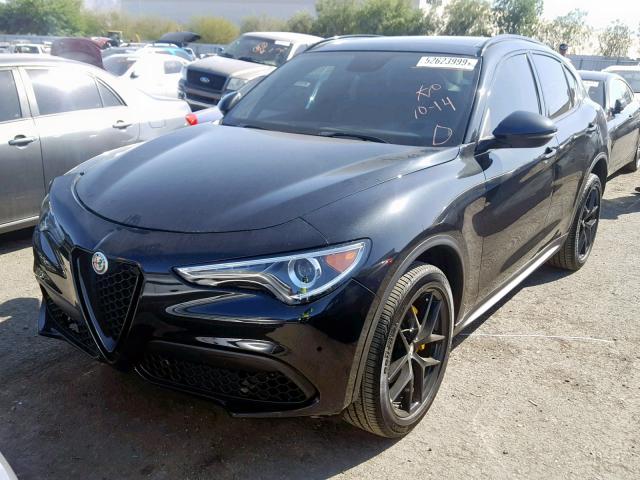 ZASPAKBNXK7C42683 - 2019 ALFA ROMEO STELVIO TI BLACK photo 2