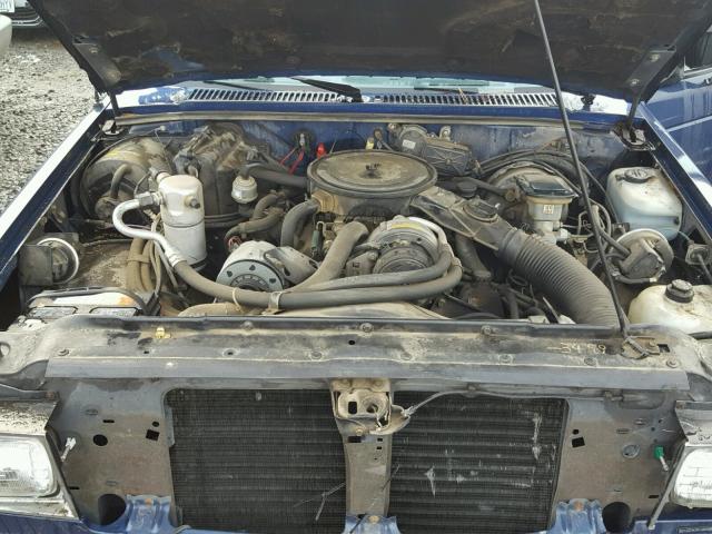 1G8CT18B9F8155540 - 1985 CHEVROLET BLAZER S10 BLUE photo 7