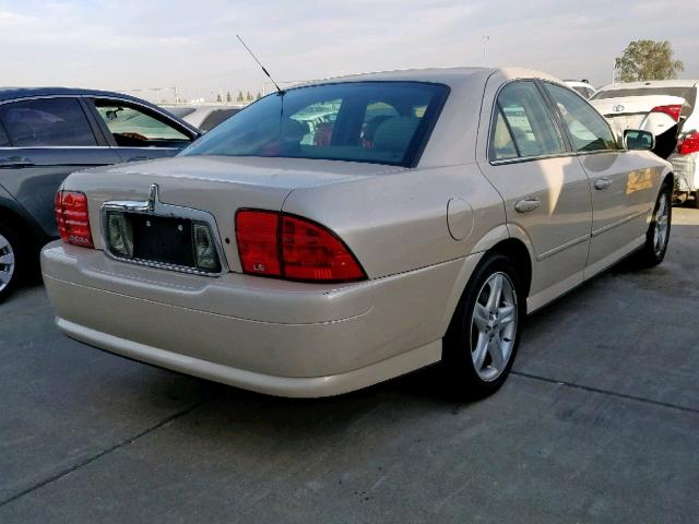 1LNHM87A8YY849760 - 2000 LINCOLN LS 金色 照片 4