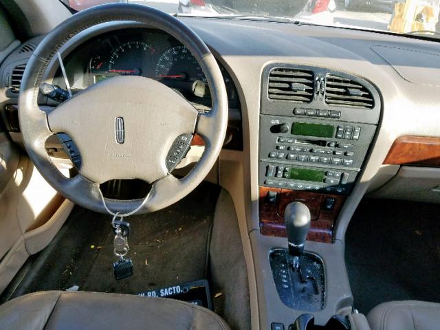 1LNHM87A8YY849760 - 2000 LINCOLN LS 金色 照片 9